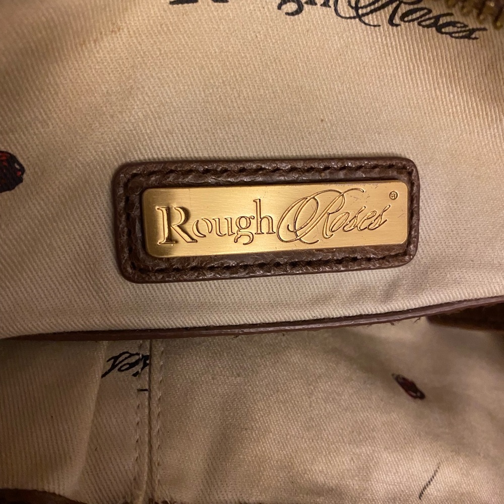 Rough Roses leather bag - Picture 7 of 11